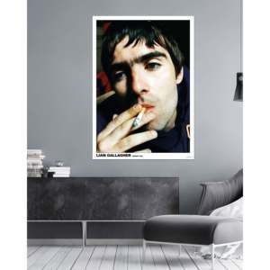 Liam Gallagher Modern Style <b>Poster</b> Munich 1997 Made of Paper for Wall Usage - Product Image 3