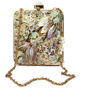 Beaux embrayages à main en marbre en vrac, sacs à main en pierre élégants en gros, sacs de fête fabriqués à la main de qualité supérieure, accessoires de luxe uniques. - Product Image 4