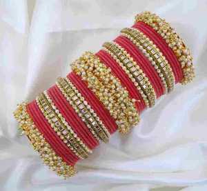 Traditional Design <b>Indian</b> & Pakistani Bridal Churiyan Sets Latest Collection Handmade Women Bridal Churiyan <b>Bangles</b> Available - Product Image 6