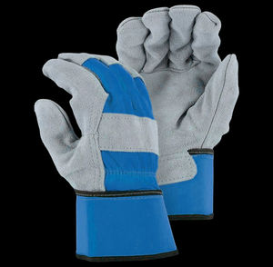 Guantes de Soldadura de Cuero Vacuno de Seguridad para Trabajo Completo de la Palma, Guantes Industriales de Seguridad para Jardinería, Tendencia 2025, Gran Venta - Product Image 4