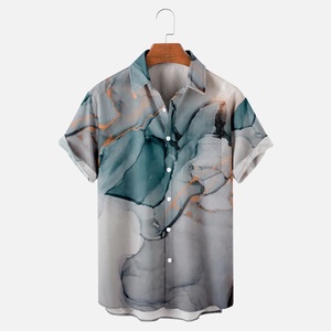เสื้อยืดผู้ชายออกแบบเอง ผ้าฝ้ายคุณภาพสูง ถักทออย่างดี สวมใส่สบายๆ ในฤดูร้อน คอกลม ทรงโอเวอร์ไซส์ มีไซส์พลัสให้เลือก - Product Image 6