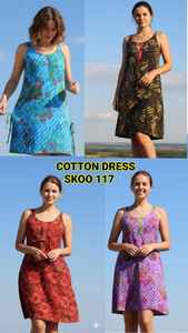 Robe mi-longue en coton style bohème 2026 pour femme, élégante, imprimé floral multicolore, style mexicain, tenue traditionnelle - Product Image 5