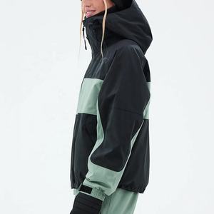 Chaqueta de esquí snowboard con aislamiento térmico a prueba de viento con capucha desmontable impermeable montaña senderismo abrigo al aire libre - Product Image 5