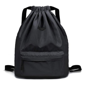 Mochila deportiva con estampado de logotipo personalizado para hombre y mujer, bolsa deportiva con cordón, para gimnasio, a bajo precio, Unisex - Product Image 4