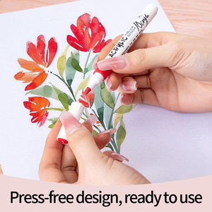 Đa Màu Đánh Dấu Thiết Lập Nước Dựa Trên Mực Nghệ Thuật Cầm Tay Sơn Acrylic Đánh Dấu Cho Nhựa Vải Thủy Tinh - Product Image 5