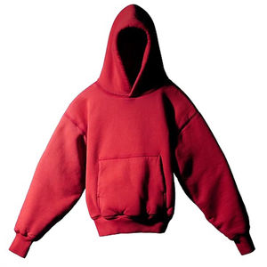 Otoño Invierno Hombres Peso Pesado 400 Gramos Sudadera con capucha Color sólido con logotipo personalizado Diseño bordado Impresión digital - Product Image 5