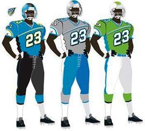 เสื้ออเมริกันฟุตบอลคุณภาพสูง ราคาสมเหตุสมผล MOQ ต่ำ ออกแบบสีและโลโก้ได้ตามต้องการ - Product Image 4