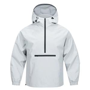 Men <b>Hiking</b> <b>Jacket</b> Outdoor Waterproof Fishing Hooded Sport <b>Jacket</b> Adjustable Drawstring Travel <b>Jacket</b> Mountaineering Fishing Coat - Product Image 4