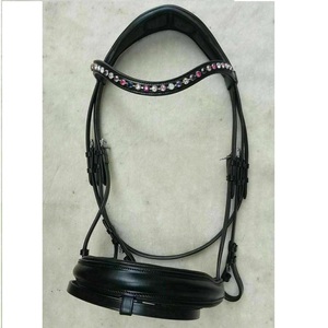 Fabricantes que venden bridas de caballo de cuero genuino - Product Image 3