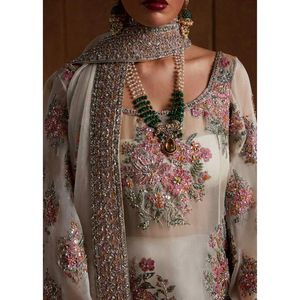 Colección de Bodas, Traje de 3 Piezas de Organza Hecho a Mano – Elegante Ropa de Novia y para Fiestas - Product Image 2