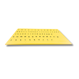 Plaques de braille hindi 10,5 pouces, tableau d'éducation en braille portable sans batterie, fabriqué en Inde pour les malvoyants - Product Image 3