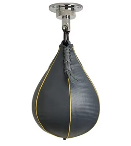Bolsa de velocidad de boxeo de cuero personalizada al por mayor, equipo de fitness colgante para culturismo, punzonado, entrenamiento, pelota DE VELOCIDAD DE BOXEO - Product Image 2