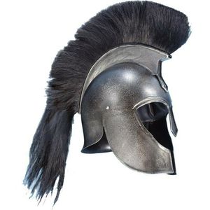Casque d'armure en acier fabriqué par OEM pour l'entraînement traditionnel, assurant une grande durabilité et un look authentique de guerrier - Product Image 1