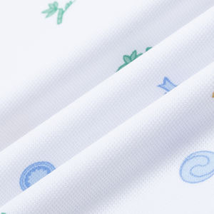 Aristino hommes 100% Polyester drap à manches courtes Smart décontracté pour chemises imprimé motif non tissé méthode de tissage en gros - Product Image 4