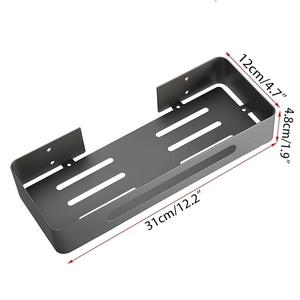 Estante de almacenamiento montado en la pared de diseño moderno, organizador de ducha, estante de esquina para baño, cocina, restaurante, hogar y otros espacios - Product Image 5