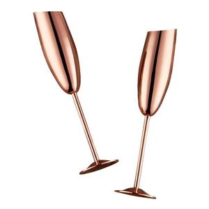 Gobelet en verre en cuivre martelé de style métallique 500ml Double paroi en acier inoxydable eau potable verre faizacraft - Product Image 3