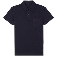 Camiseta de Golf de Diseño Personalizado para Hombre y Mujer, Logotipo Bordado en 3D, 100% Algodón, Antiarrugas, Corte Regular