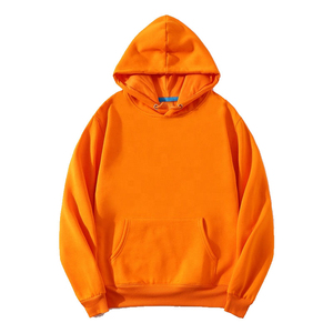 เสื้อฮู้ดดี้และเสื้อสเวตเตอร์ผู้ชายไซส์ใหญ่คุณภาพสูง สีพื้น รับสกรีนโลโก้ตามสั่ง ผ้าฟลีซ ซิปแบบรูดขึ้น ผลิตแบบ ODM - Product Image 6