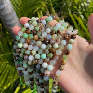 Collar de cuentas exclusivas de crisoprasa de Australia, fabricación de joyas, corazón, Chakra, Equilibrio Energético, regalo de curación emocional, poder espiritual - Product Image 3