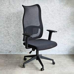 Chaise de bureau ergonomique GAK834 à dossier haut en maille, pivotante, design contemporain avec appuie-tête réglable pour usage en atelier - Product Image 2