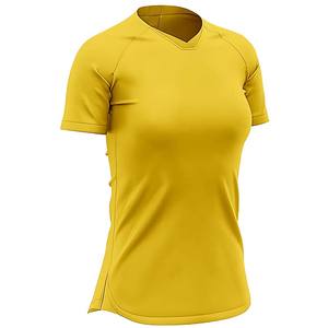 ชุดฟุตบอลแขนสั้นสำหรับผู้หญิงชุดฝึกและเล่นเกมแห้งเร็วดีไซน์ล่าสุด - Product Image 6