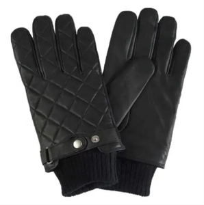 Diamond Design Custom Ladies Women Sheep <b>Skin</b> Gloves - Product Image 2