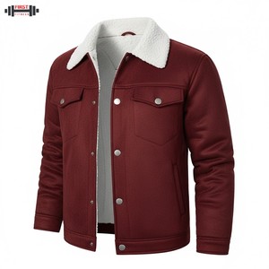 Veste en cuir de vache décontractée de qualité supérieure, imperméable, coupe-vent, respirante, avec logo personnalisé, pour la saison hivernale, OEM pour hommes - Product Image 1