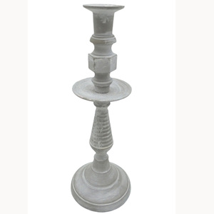Aluminium Candle Stand Grey Elegant Candler for <b>Wedding</b> <b>Table</b> <b>Top</b> Christmas Accent Upcoming 2024 Party Accessories - Product Image 6