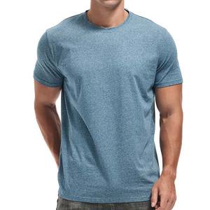 230GMS hommes Logo personnalisé couleur unie ample respirant haut en coton Sports de plein air imprimé T-shirt vêtements pour hommes t-shirts à vendre - Product Image 3