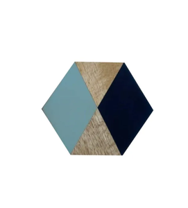 Dessous de verre en résine époxy naturelle et en bois Qualité durable Aspect moderne Dessous de verre en résine de bois Style créatif - Product Image 4