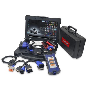 MERIT Universal Truck Excavator Diagnostic Scanner Tool for Nexiq Bluetooth USB Link 3 w/Laptop - Product Image 1