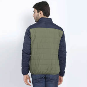 Chaqueta acolchada ligera para hombre de color único de excelente calidad, precio asequible, venta en línea, chaqueta acolchada para hombre - Product Image 3