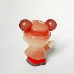 Estatuas de animales de poliresina para amuleto atemporal Estatua pequeña de Mickey Mouse para coleccionables clásicos