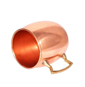 Sustainable Classic Copper Moscow Mule Mug-Gift Cup for Camping - Product Image 3