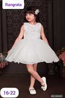 Vêtements pour filles robe à sequins sans manches dernière conception robe de soirée de mariage à fleurs pour tout-petits robe de soirée pour bébés filles dentelle pour enfants