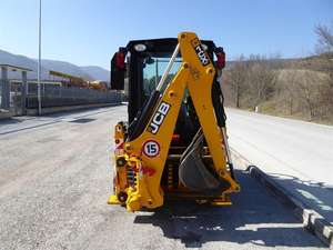 รถตักล้อยาง JCB 1CX ราคาโรงงาน พร้อมหัวตักด้านหน้าและล้อยาง ระบบไฮดรอลิกดีเซล Huade แรงบิดสูง - Product Image 4