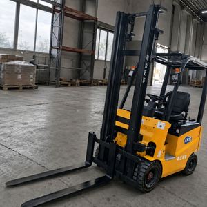 Chariot élévateur électrique à haute productivité de 2 tonnes avec batterie au lithium, pneus pleins, certifié CE ISO - Product Image 2