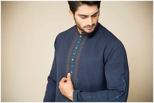 2022 nouveauté haute qualité hommes Shalwar Kameez pakistanais indien robe viscose matériel avec toutes les tailles disponibles - Product Image 4