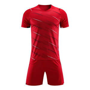 Uniforme de Fútbol Personalizado, Camiseta y Pantalones Cortos de Fútbol, Secado Rápido, Transpirable, Poliéster, Uniforme de Equipo, Entrenamiento de Gimnasio, Fabricante OEM/ODM, Venta al por Mayor - Product Image 1