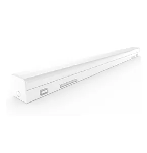 Luz LED super luminosa IP42 para escritório e lojas de varejo, com sensor de 150 lm/W, eficiência de 6500K, temperatura de cor