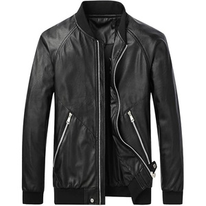 Chaqueta de cuero de moda para hombre, prendas de vestir exteriores modernas de moda, perfectas para discotecas, salidas informales, fechas y ropa de calle diaria - Product Image 4