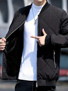 2025 nouveau Design vente chaude hiver bulle veste pour hommes chaud extérieur surdimensionné léger bulle matelassé chaud vestes pour hommes - Product Image 3