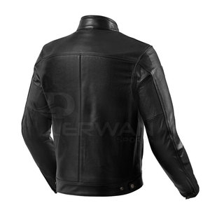 Chaqueta de Motocicleta de Cuero para Hombre, Cómoda, Impermeable, Resistente al Viento, de Alta Calidad para Uso en Exteriores - Product Image 2