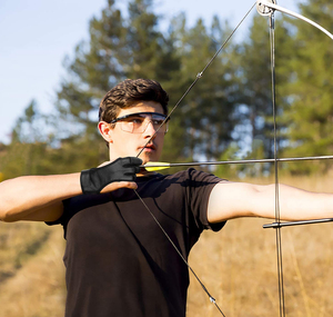 Gants de tir à l'arc personnalisés, couleur et design personnalisés, gants durables pour la pratique du tir à l'arc sur cible et l'archerie traditionnelle - Product Image 6