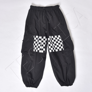 กางเกงสกีขายาว unisex ขากว้างพิมพ์กันลมสำหรับกีฬากลางแจ้งฤดูหนาว - Product Image 1