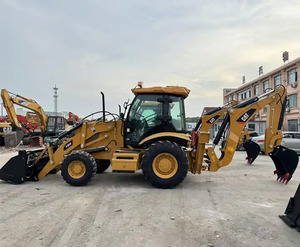 Used Caterpillar 420E Wheel Loader Backhoe Excavator 4x4 with Engine Bucket Motor Cheap Cat 420F2 420F for Sale - Product Image 2