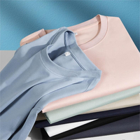 T-shirt décontracté pour homme 2025, le plus vendu, en coton de haute qualité, toucher soie glacée, coupe classique, anti-plis, séchage rapide, 360g, personnalisable OEM