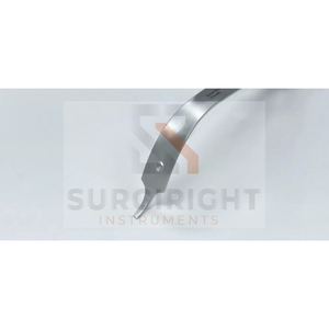 Guide de perçage orthopédique allemand à prix d'usine, avec poignée en Delrin noir robuste et courbée, instrument orthopédique approuvé CE ISO par Surgiright - Product Image 2