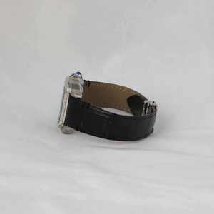 Elegant Luxury Hip Hop Style Moissanite Diamond <b>Watch</b> Half Iced Glossy <b>Black</b> Roman Dial Rubber Band Analog Glass High Quality - Product Image 3