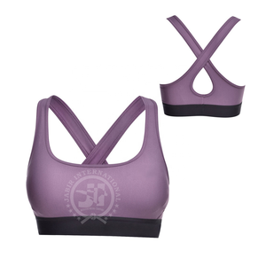 Premium haute qualité femmes dos nu culture soutien-gorge de sport conception personnalisée vente chaude léger Fitness vêtements sans couture - Product Image 3
